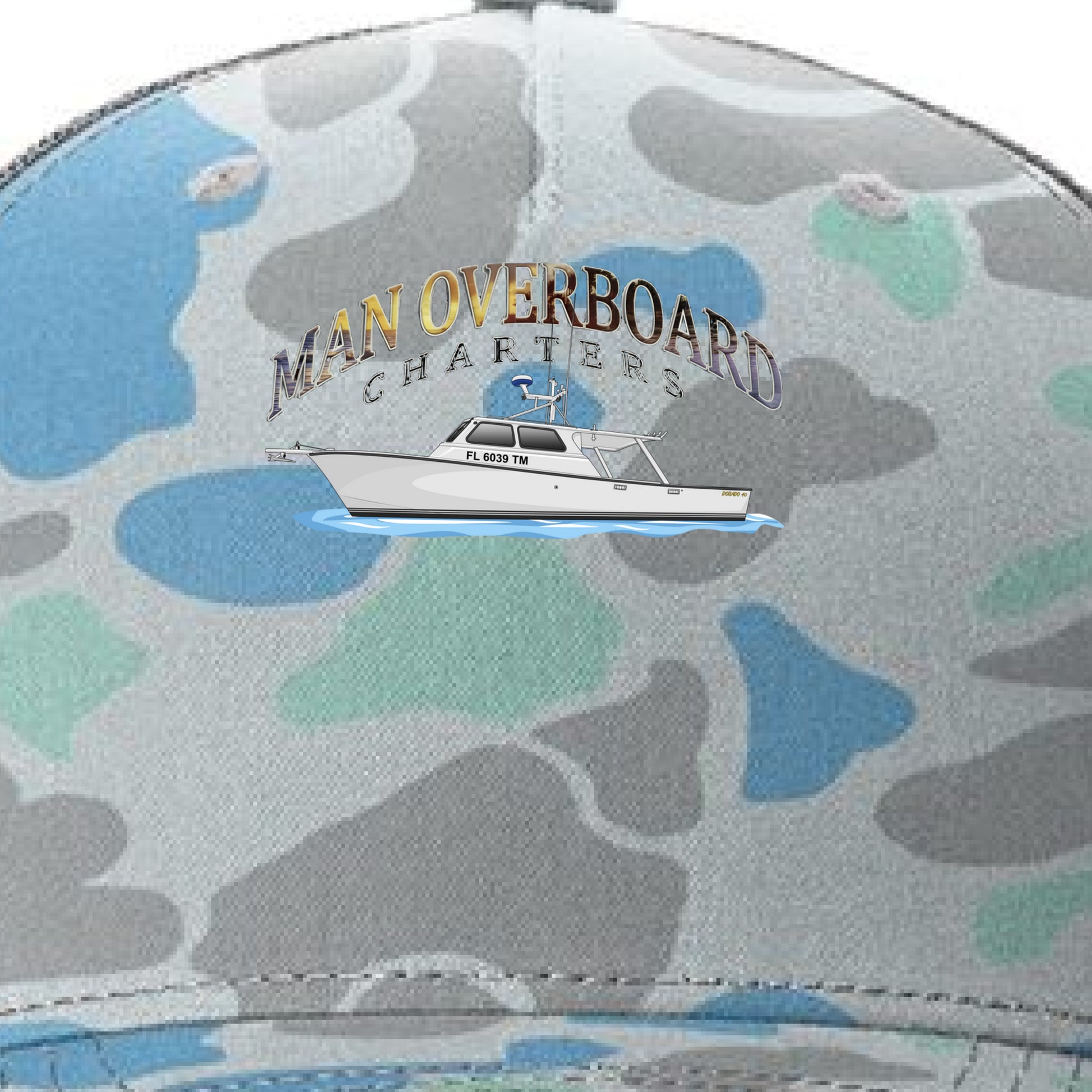 Saltwater Duck Camo/ Charcoal - FRONT