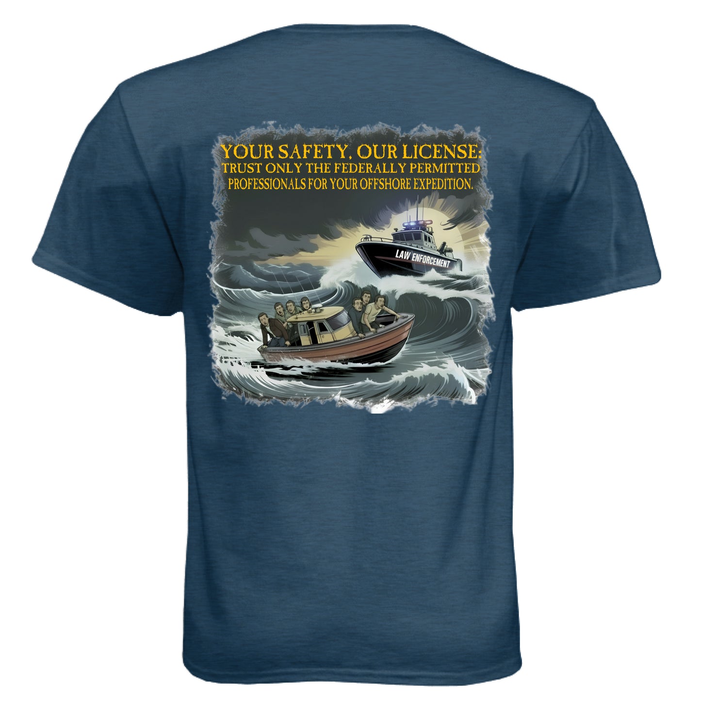Midnight Navy - BACK