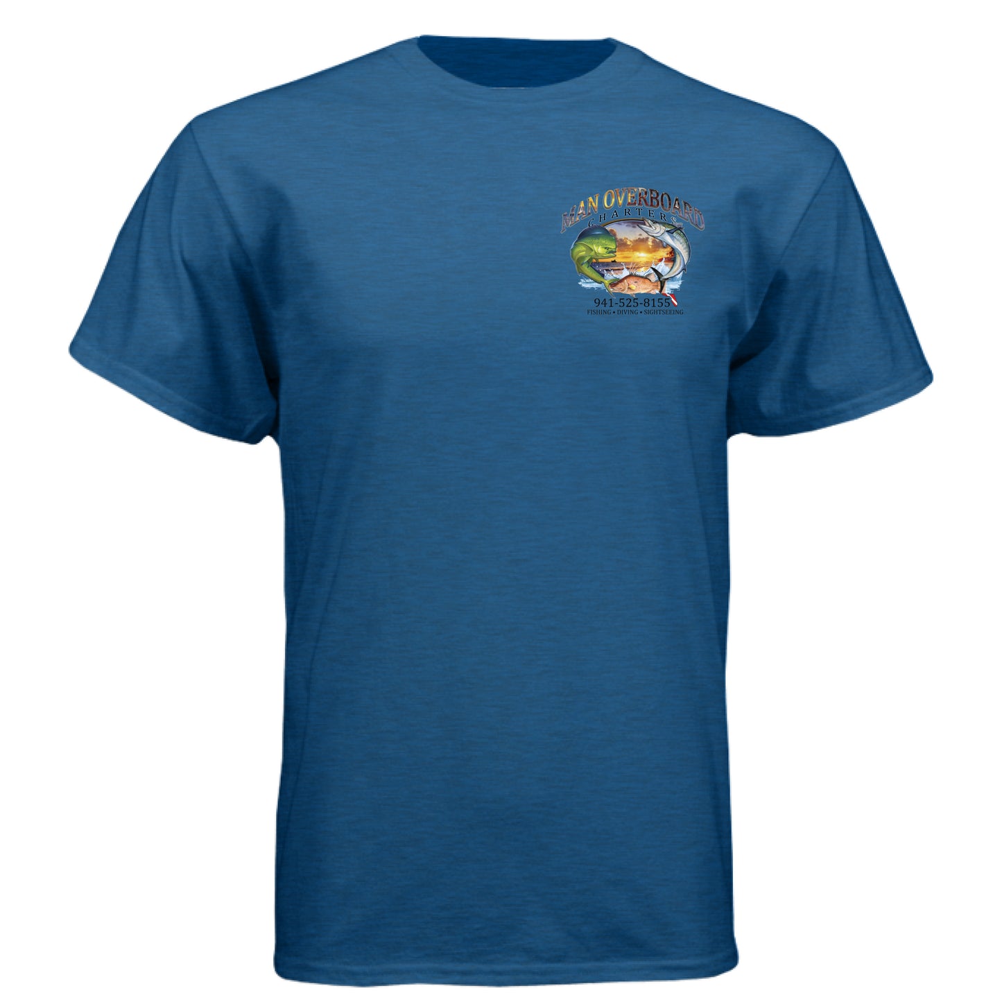 Heather Cool Blue - FRONT