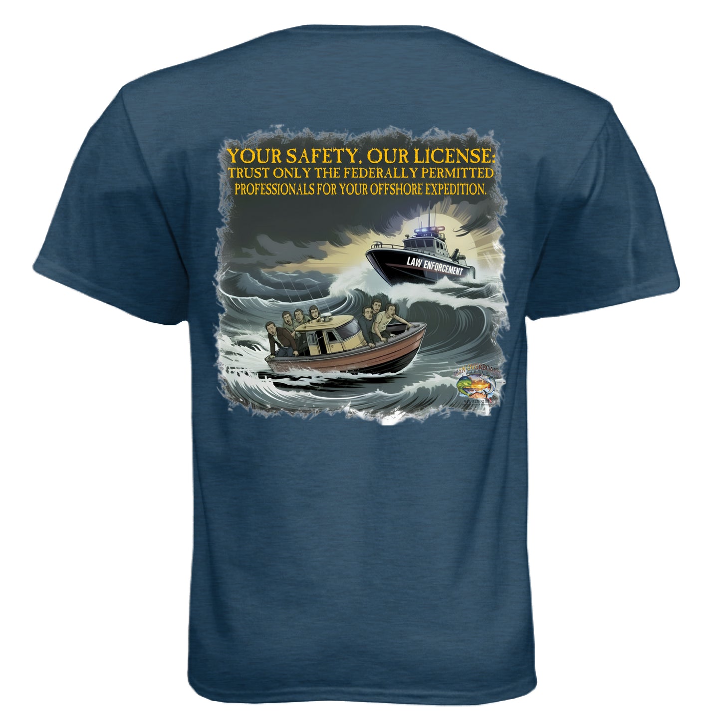 Midnight Navy - BACK